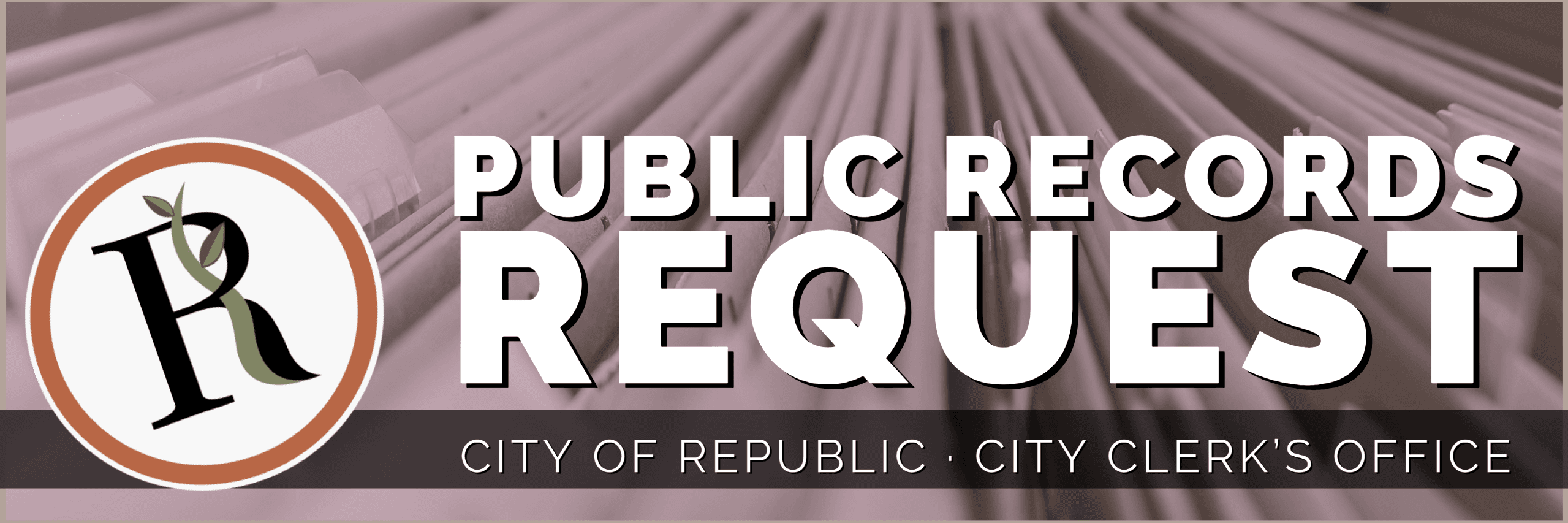 Public Records Request