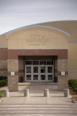 Community Center Front Door